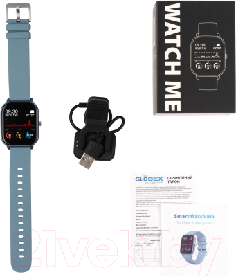 Globex Smart Watch Me V28 Goluboj Umnye Chasy Kupit V Minske Gomele Vitebske Mogileve Breste Grodno