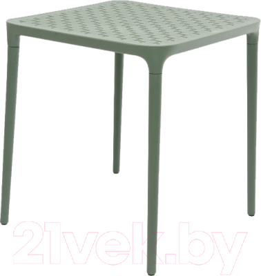 Стол пластиковый Ipae Progarden Порто / 9840698 (зеленый)