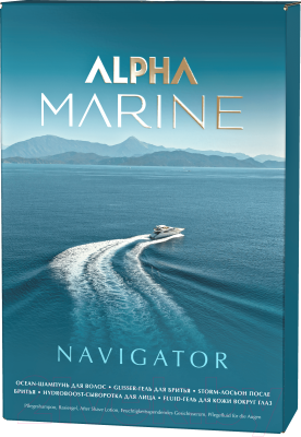 Набор косметики для тела и волос Estel Navigator Alpha Marine