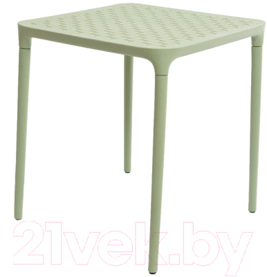 Стол пластиковый Ipae Progarden Порто / 9840696 (светло-зеленый)