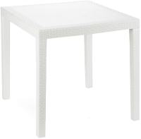 Стол пластиковый Ipae Progarden Square King / KIN028BI (белый) - 