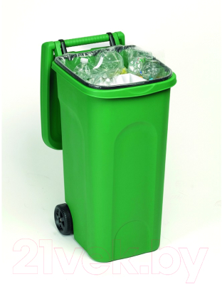 Контейнер для мусора Ipae Progarden Urban Eco / 25600 (80л, зеленый)