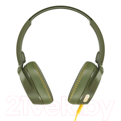 Наушники Skullcandy Riff On-Ear W/Tap Tech (желто-оливковый)