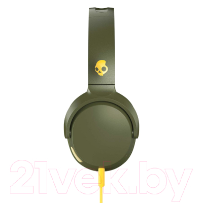 Наушники Skullcandy Riff On-Ear W/Tap Tech (желто-оливковый)