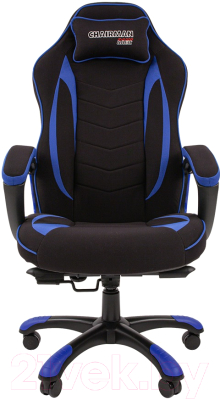 Кресло геймерское Chairman Game 28 (черный/синий)