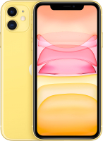 Смартфон Apple iPhone 11 64GB / MHDE3 (желтый) - 