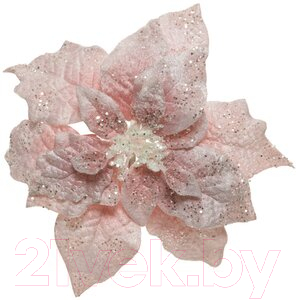 

Елочная игрушка GreenTerra, Розовый, Пуансеттия 629240