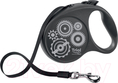 Поводок-рулетка Triol Flexi Joy Motor / 11101015 (L, 5м, лента)