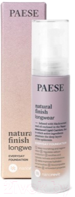 

Тональный крем Paese, Nanorevit Natural Finish Longwear Foundation тон 05