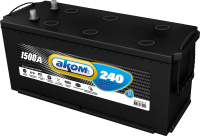 Автомобильный аккумулятор AKOM 6СТ-240 Евро+EFB / 6СТ-240L 3 (240 А/ч) - 