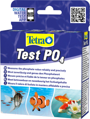 Тест для аквариумной воды Tetra Test PO4 72 MP / 132481/708612