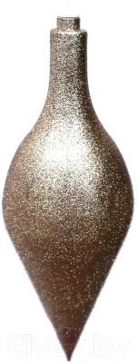 

Елочная игрушка GreenTerra, Золотистый, Сосулька