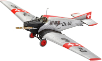 

Сборная модель Revell, Немецкий пассажирский самолет Junkers F.13 1:72 / 03870