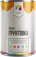 Грунтовка Lida ГФ-021 (20кг, красно-коричневый) - 