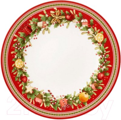 

Тарелка столовая мелкая Villeroy & Boch, Winter Bakery Delight / 14-8612-2621