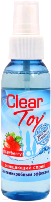 Средство для очистки интимных игрушек Clear Toy Strawberry с антимикробным эффектом (100мл)