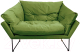 Кресло мягкое Brioli Анико (В26/зеленый) - 
