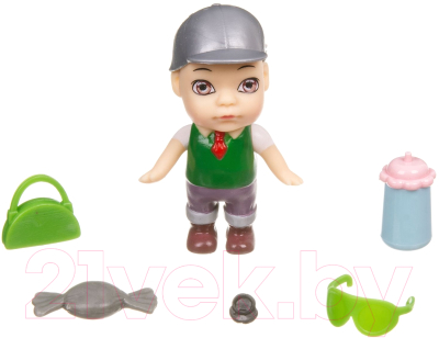 Кукла с аксессуарами Bondibon OLY в кепке / ВВ3826