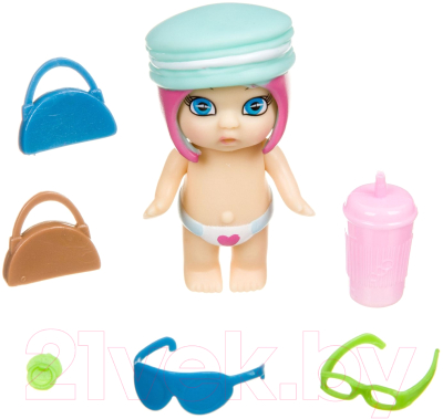 Кукла с аксессуарами Bondibon OLY во фруктово-конфетной шапочке / ВВ3837