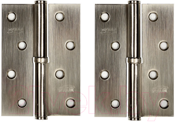 Комплект петель дверных VELA 100x70x2.5 1BB SN L (матовый никель)