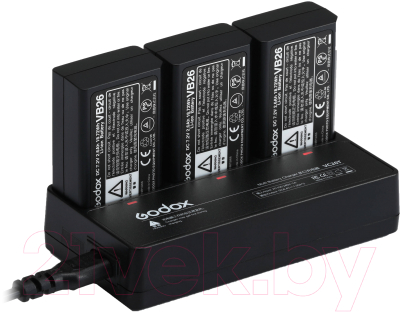 Зарядное устройство для аккумуляторов Godox VC26T Multi для VB26 / 27909