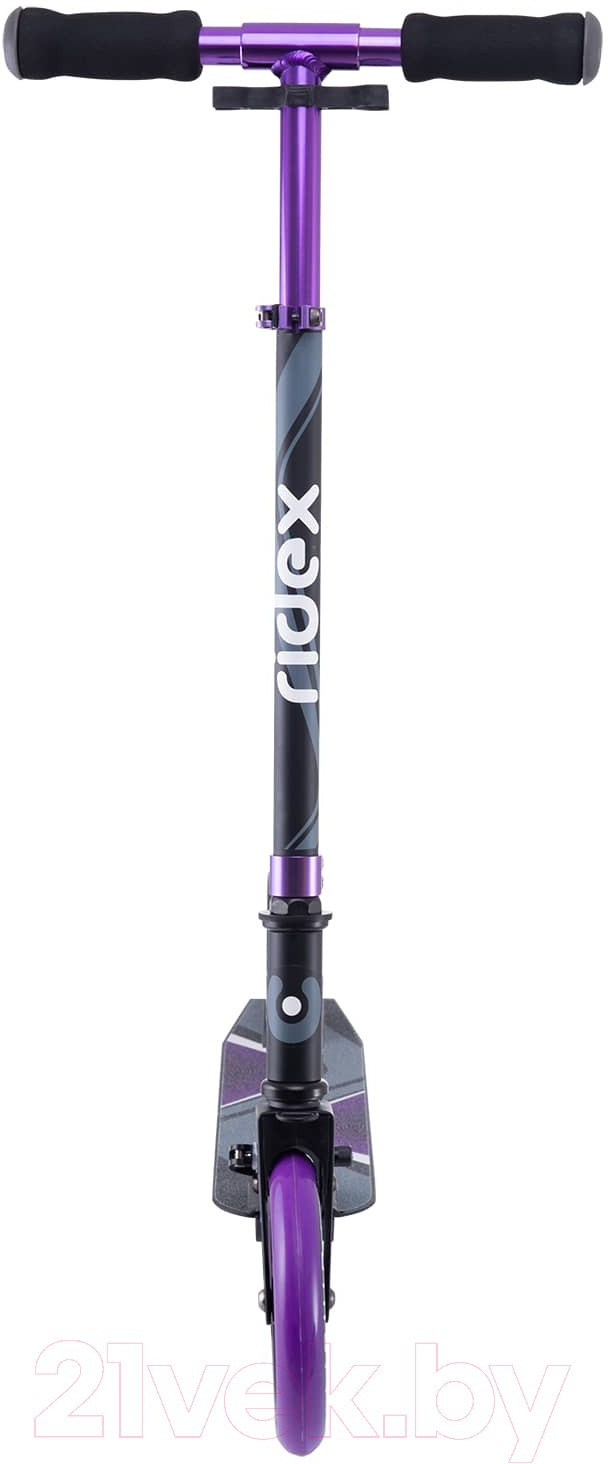 Самокат Ridex Liquid 180мм (черный/фиолетовый)
