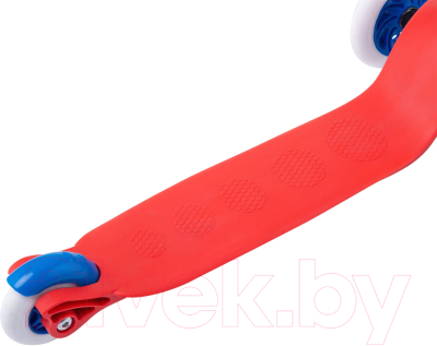Самокат детский Ridex Hero 120/80мм (красный/синий)