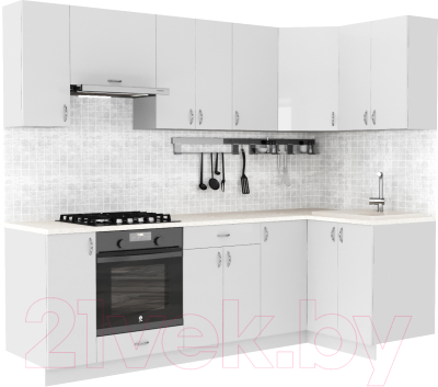 

Готовая кухня S-Company, Клео глосc 1.2x2.5 правая