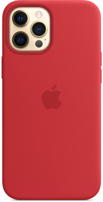 Чехол-накладка Apple Case With MagSafe для iPhone 12 Pro Max Product Red / MHLF3