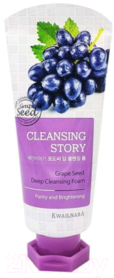 Пенка для умывания Welcos Cleansing Story Deep Cleansing Foam Grape Seed (120г)