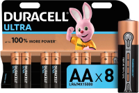 Комплект батареек Duracell UltraPower AA (8шт) - 