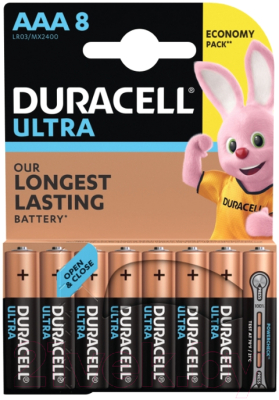 Комплект батареек Duracell UltraPower AAA (8шт)