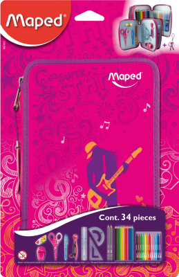 

Пенал Maped, Girly / 967431