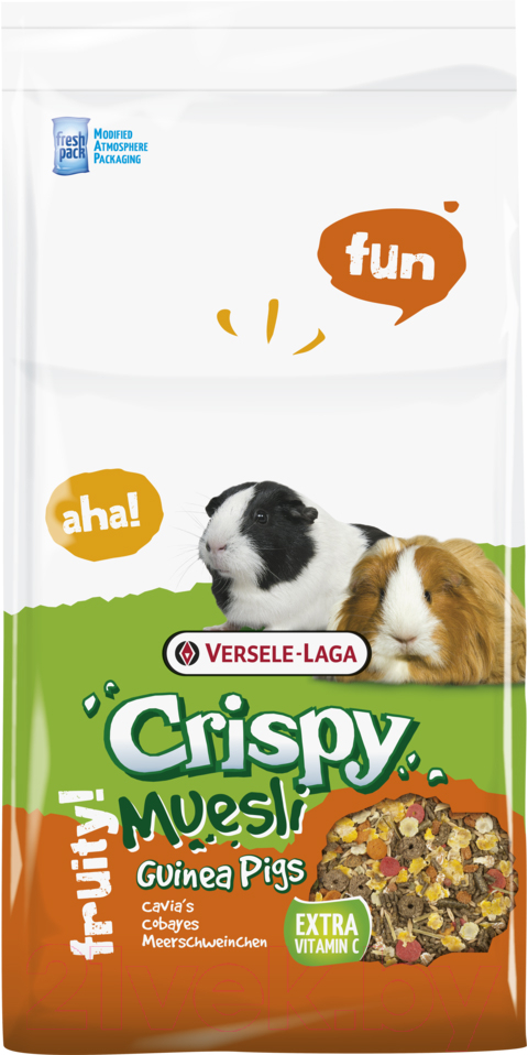 Корм для грызунов Versele-Laga Crispy Muesli Guinea Pigs /461168 (20кг)