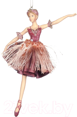 

Елочная игрушка Goodwill, Розовый;бежевый, Балерина в розовом / MO 92534-2