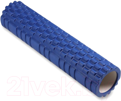 Валик для фитнеса Indigo PVC IN187 (синий)