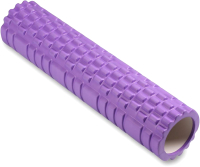 Валик для фитнеса Indigo PVC IN187 (фиолетовый) - 