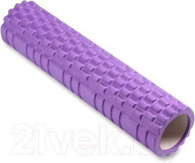 Валик для фитнеса Indigo PVC IN187 (фиолетовый)