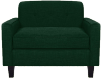Кресло мягкое Brioli Берн (J8/темно-зеленый) - 