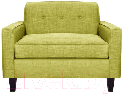Кресло мягкое Brioli Берн (J9/желтый)