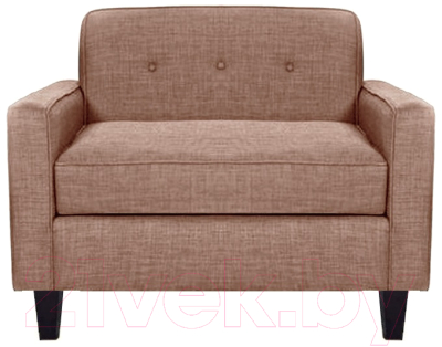 Кресло мягкое Brioli Берн (J11/розовый)