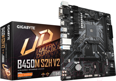 Материнская плата Gigabyte B450M S2H V2