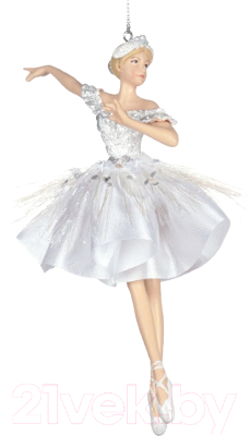 

Елочная игрушка Goodwill, Белый;бежевый, Балерина 1 / MO 92539-1