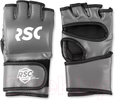 Перчатки для единоборств RSC SB-03-330 (S, серый/черный)