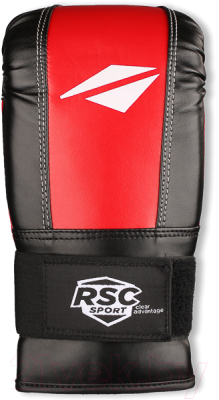 Перчатки для единоборств RSC PU BF BX 102 (L, красный)