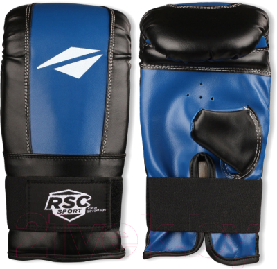 Перчатки для единоборств RSC PU BF BX 102 (L, синий)