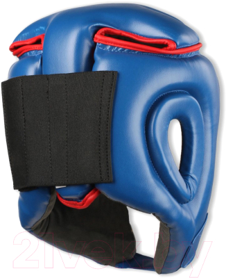 Боксерский шлем RSC PU BF BX 208 (M, синий)