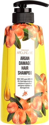 Шампунь для волос Around Me Kwailnara Around Me Argan Hair Shampoo (500мл)