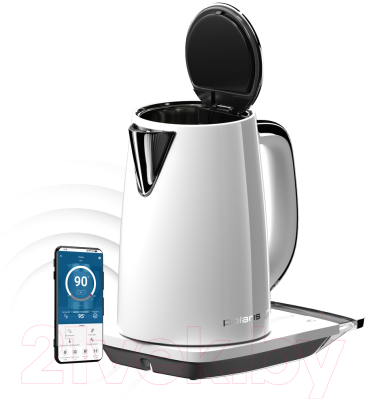Изображение товара Электрочайник Polaris PWK 1755CAD (белый)