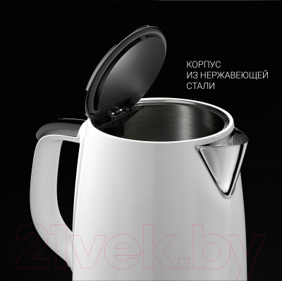 Изображение товара Электрочайник Polaris PWK 1755CAD (белый)
